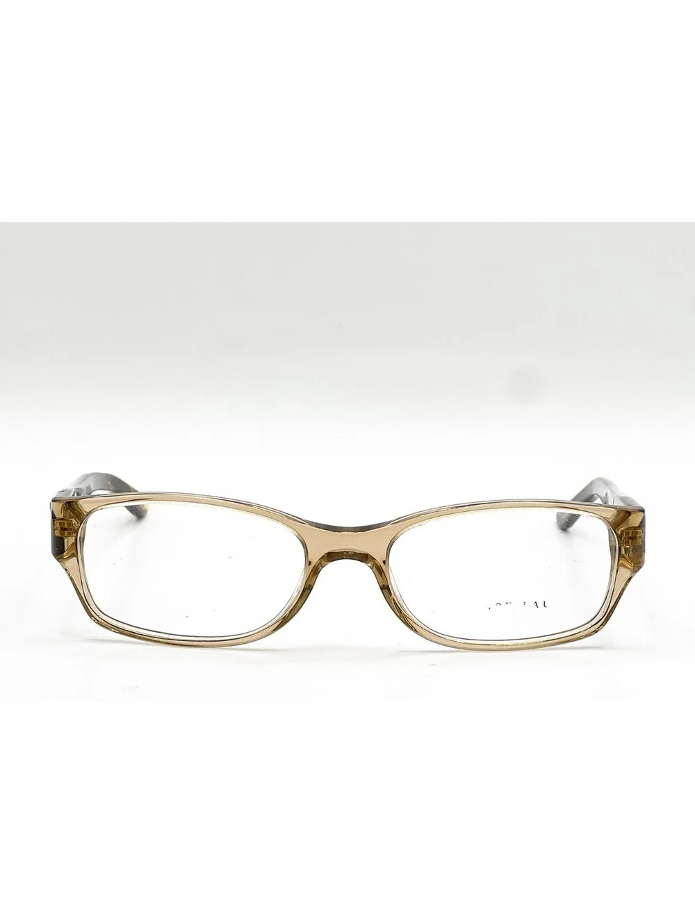 Ralph Lauren RL 6058 5217 Mud Transparent Rectangle Eyeglass Frames 51-16-135